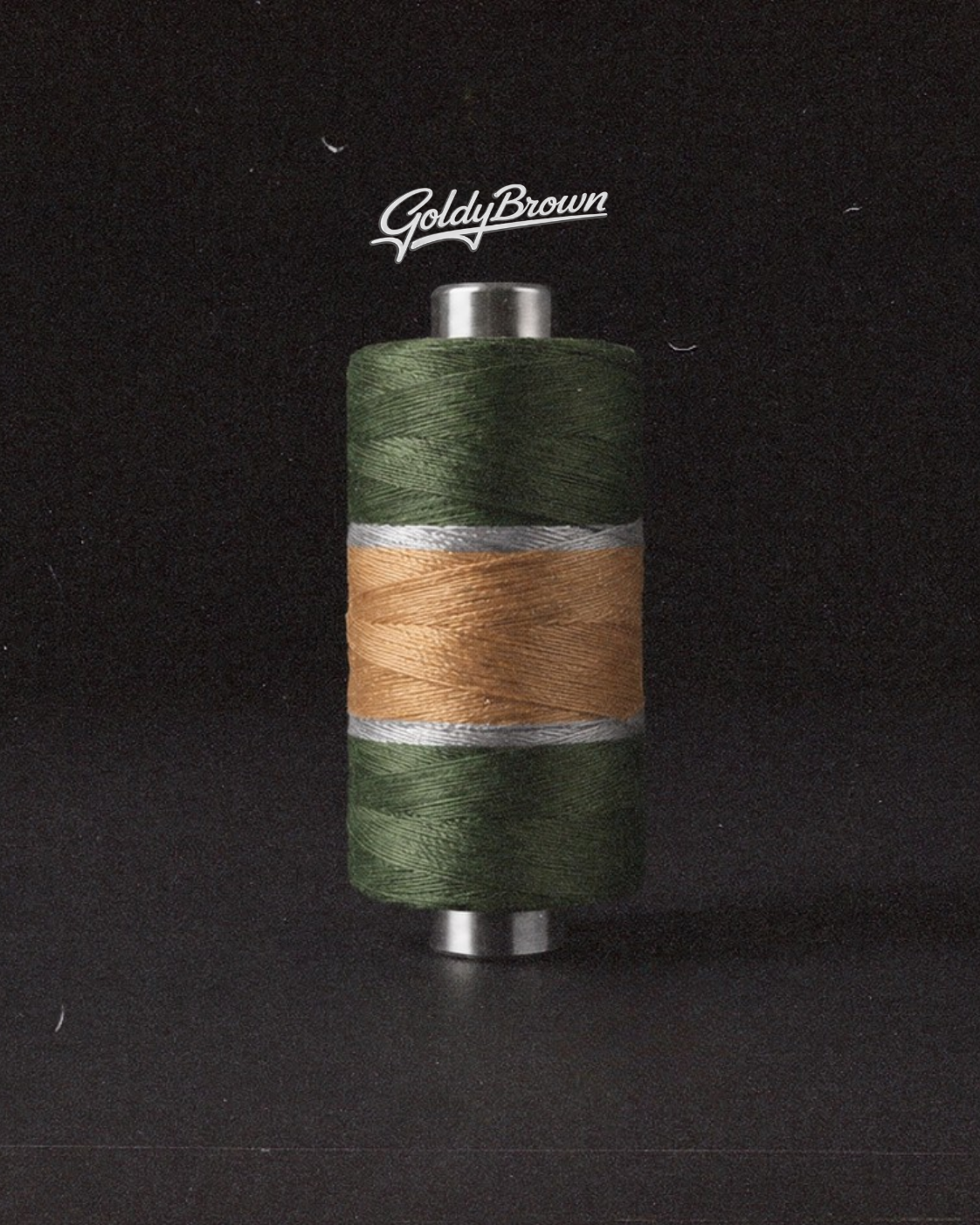 Goldy Brown signature thread spool