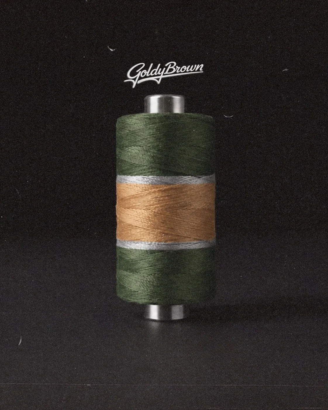 Goldy Brown signature thread spool